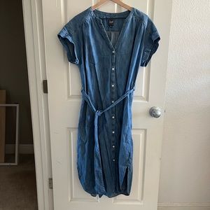 Gap Jean Dress w/ Tie